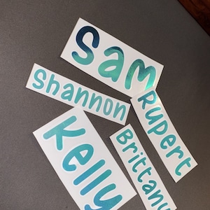 Custom Name Decal Sticker, name decal sticker, name decal for tumbler, name decal for phone, custom name decal sticker, custom name decal