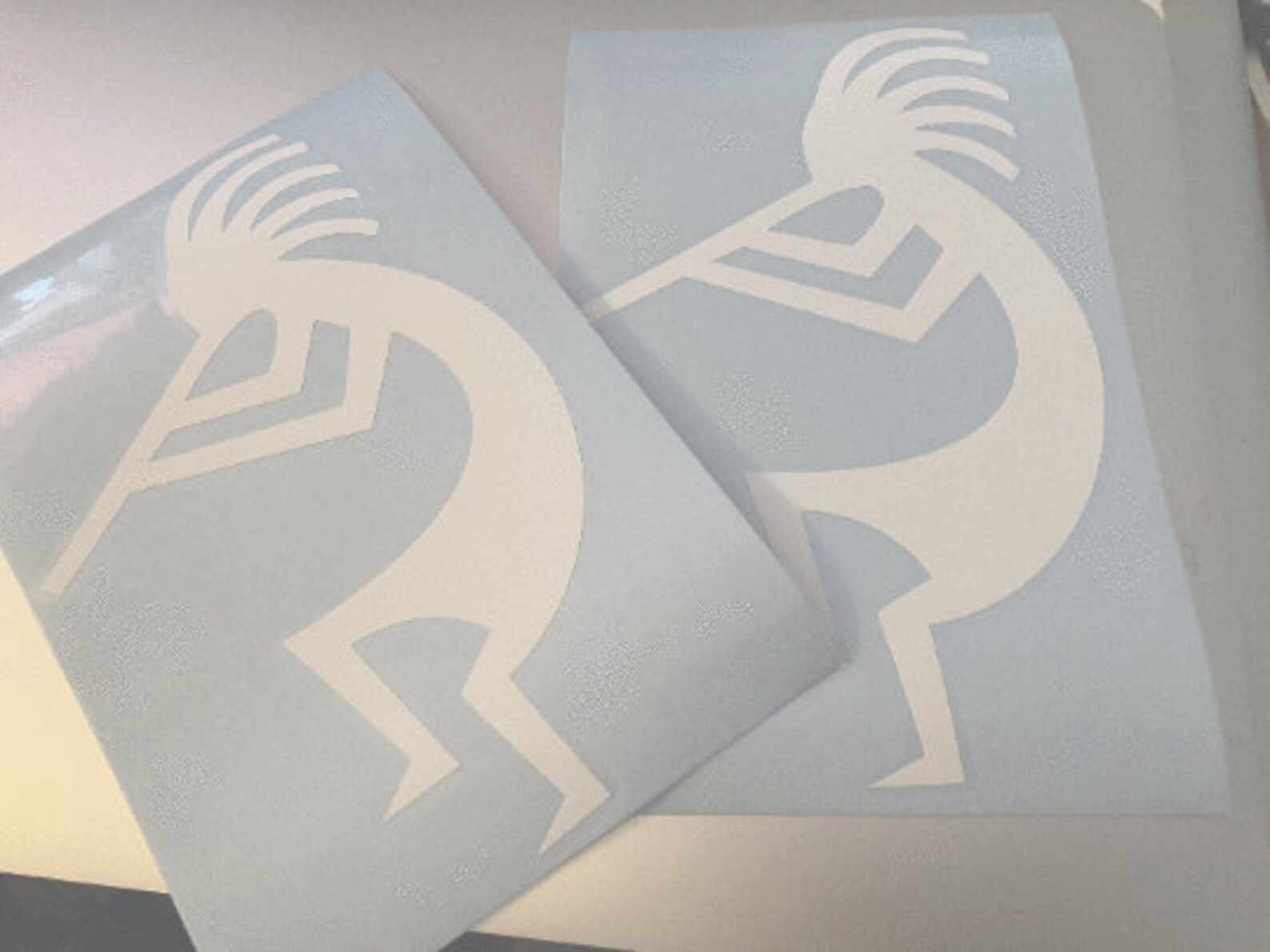 KOKOPELLI MULTICOLOR WINDOW STICKER: Gypsy Rose