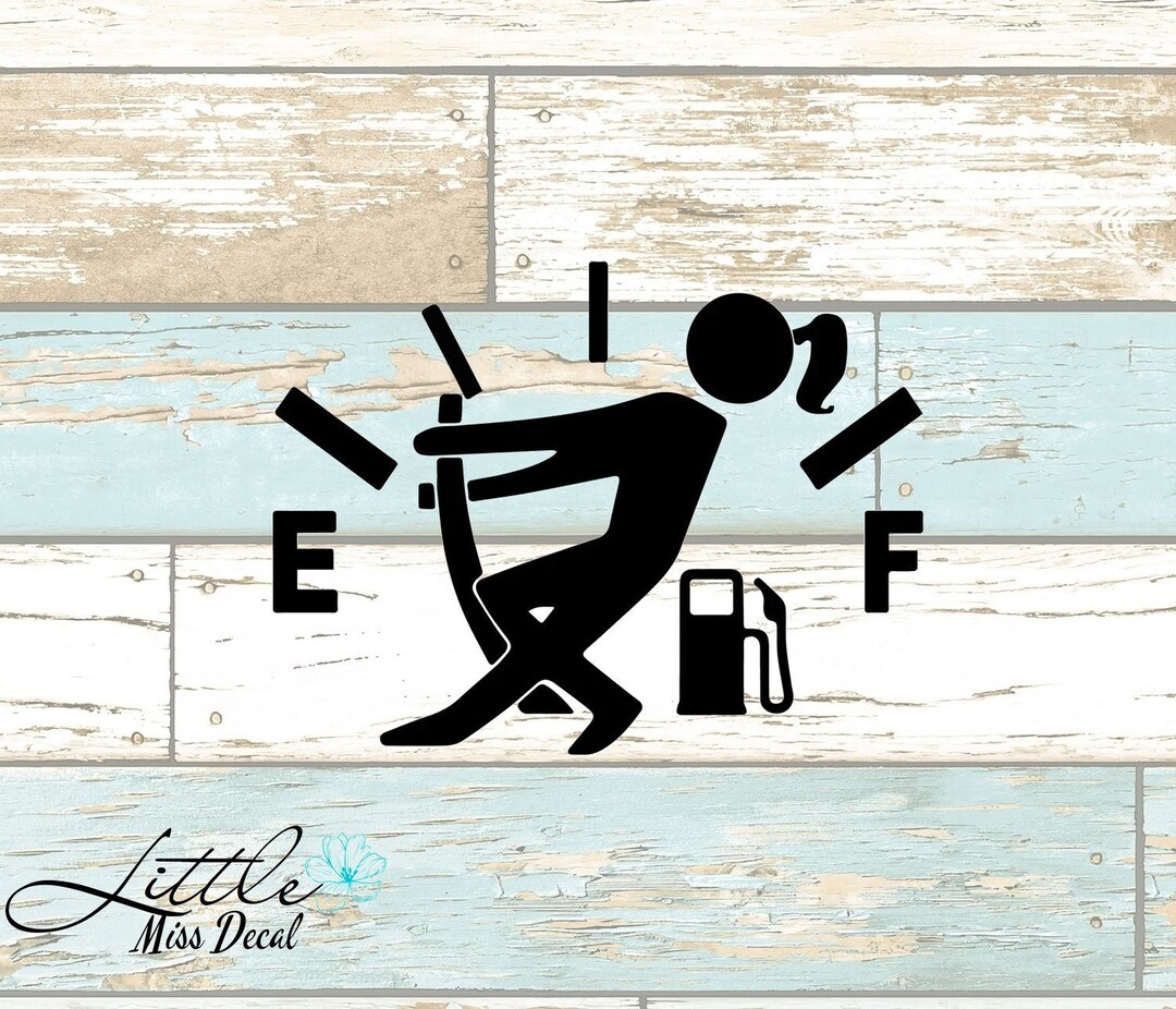 Gas Gauge Decal Decal for Car Gas Door Decal for Jeep Gas Etsy