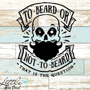 Beard Skull Vinyl Decal, skull vinyl car sticker, skull vinyl decal, skull sticker car, skull beard, beard decal, beard decorations