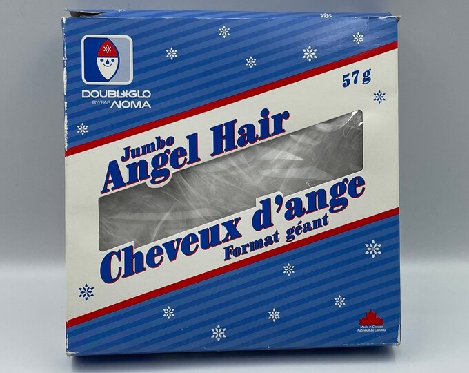 Vintage Double Glo Angel Hair NIB Jumbo, Christmas Tree Angel Hair, New Old Stock Etsy