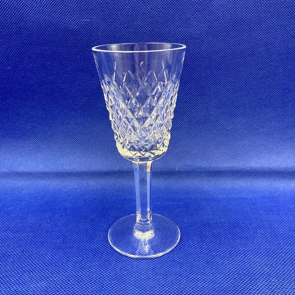 Vintage Waterford Crystal Alana Sherry Glass; 9 Liqueur Glasses available, price is for ONE glass