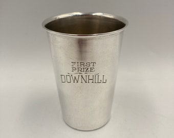 Sterling Silver Trophy Cup - 1st Place Downhill Skiing, Skiing Trophy