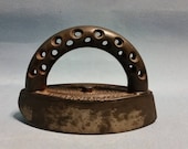 Antique Small Sad Iron, Star Polisher by Enterprise Manufacturing Company, circa 1800s