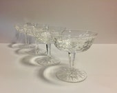 Vintage Waterford Lismore Sherbet 4 1 8 Inches Priced Individually 6 Available, Waterford Crystal Champagne Tall Sherbet Made in Ireland