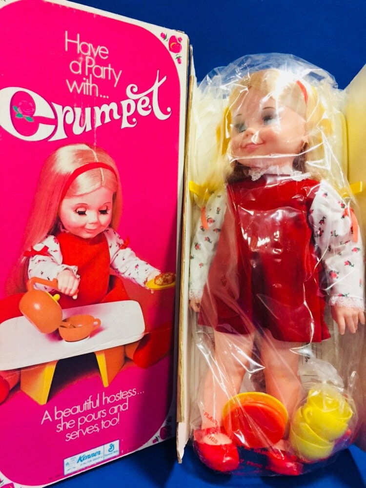 Vintage Crumpet Doll 1971 by Kenner in Original Box