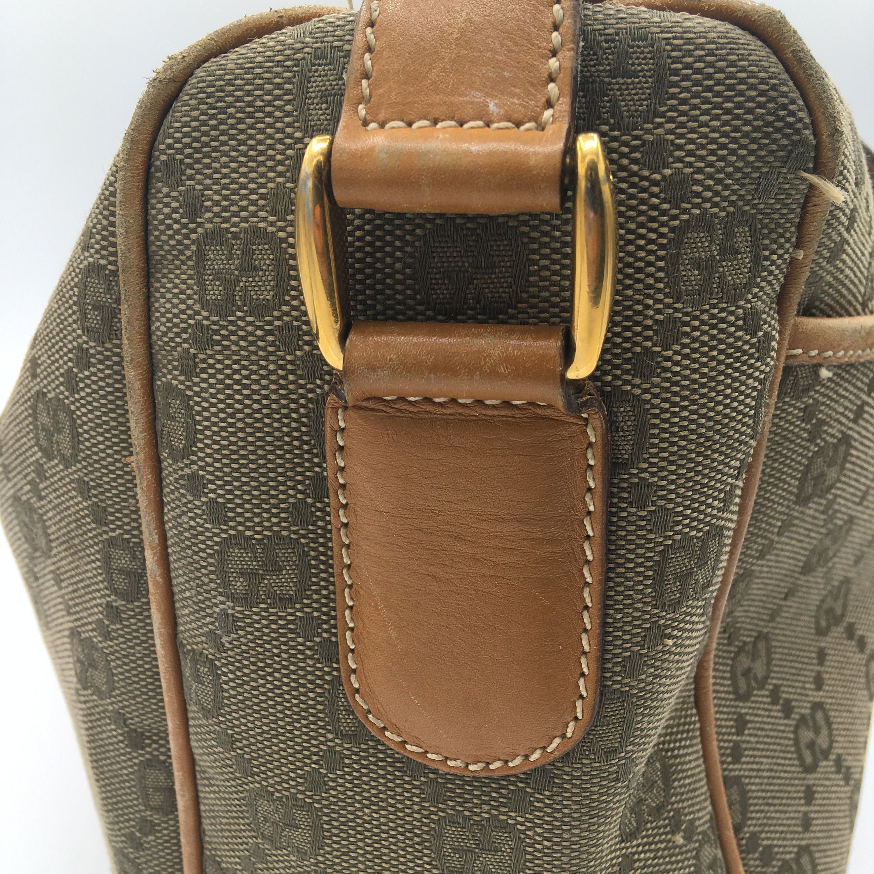 Authentic Vintage GUCCI Handbag Made in Italy Etsy