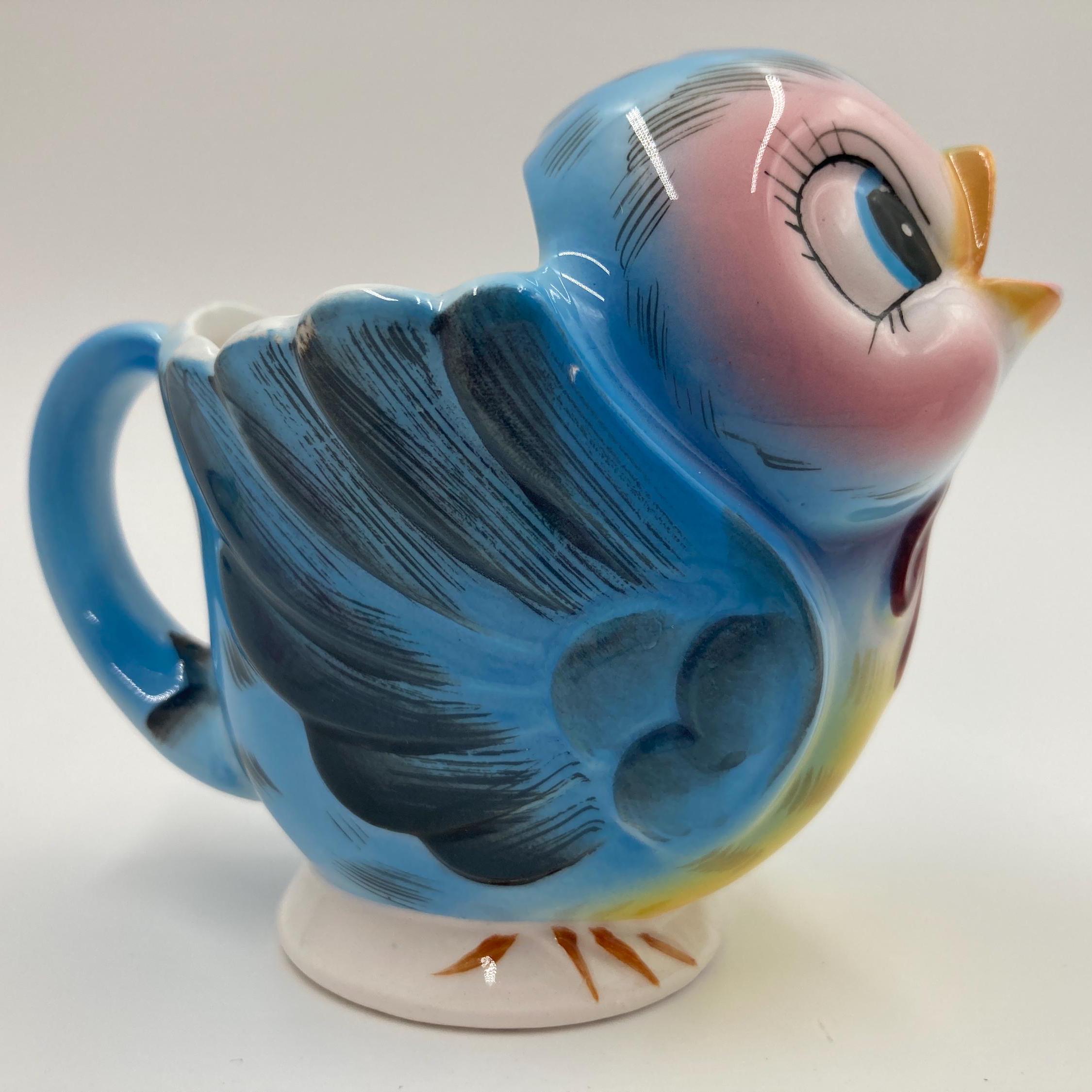 希少なレフトン ブルーバード クリーマーとカバードシュガー - 説明を