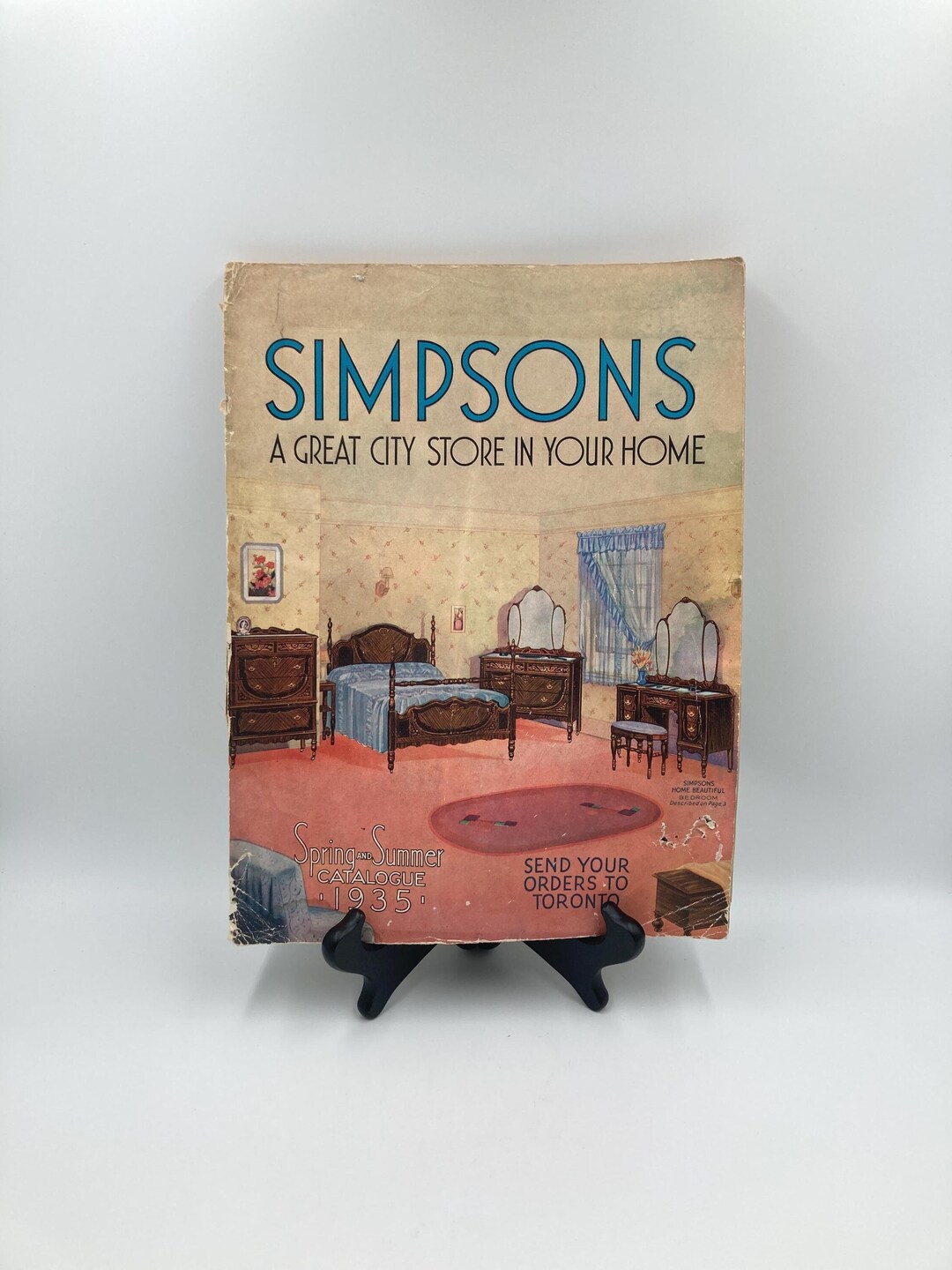 1935 SIMPSONS Spring & Summer Catalogue Sold as Found Etsy