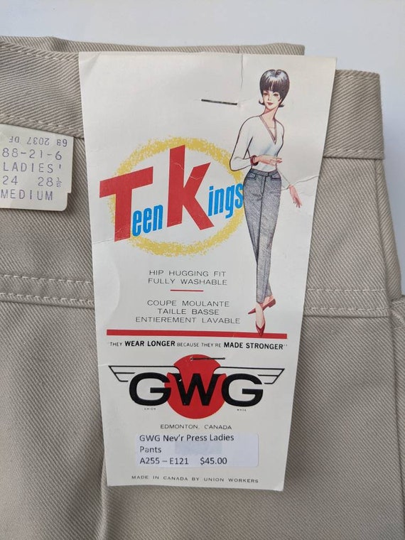 Vintage New Old Stock GWG Teen Kings Pants - image 4