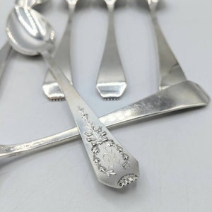 Set of 6 Whiting Sterling Silver Madame Jumel Pattern 1908 Citrus Spoons image 4