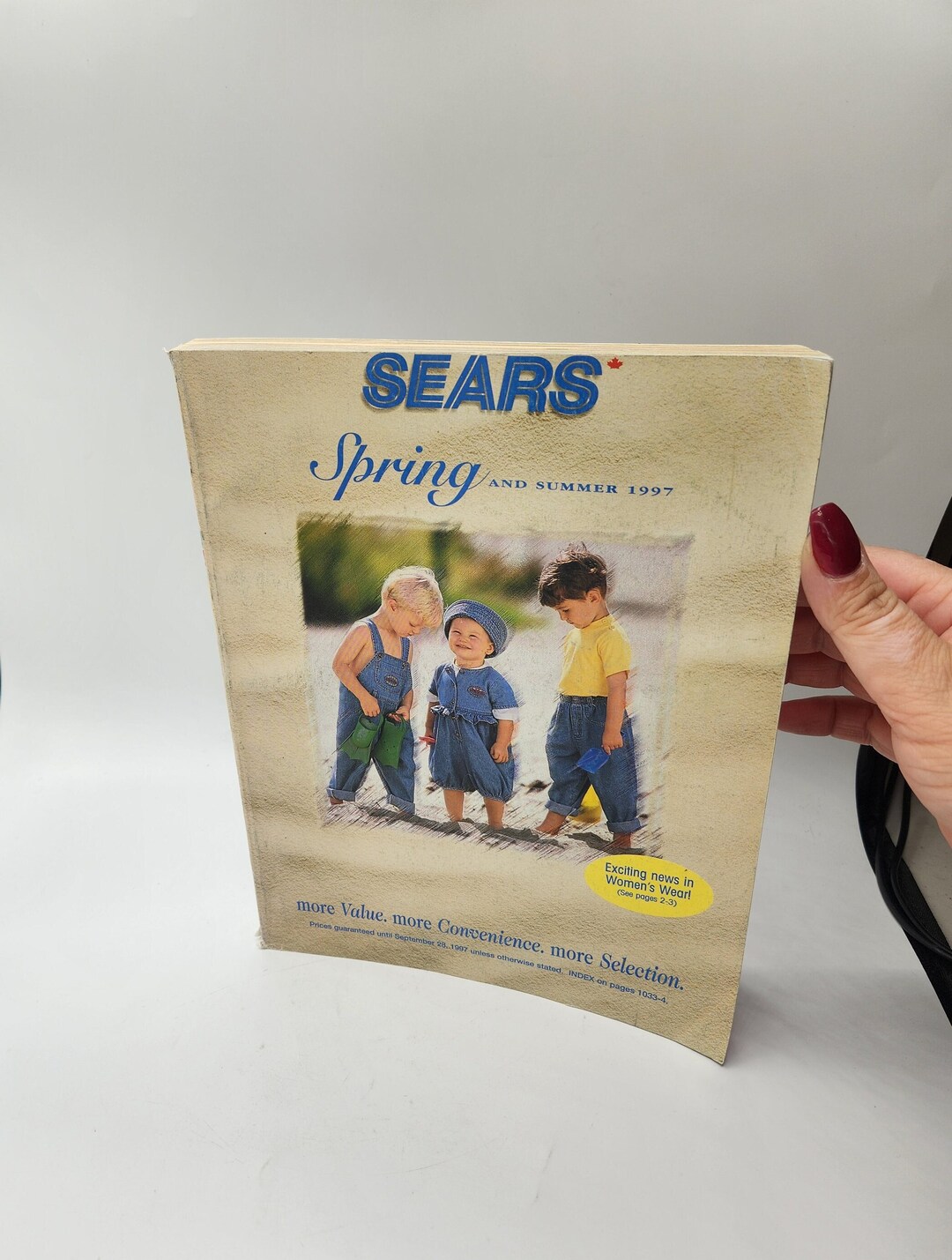 1997 SEARS Spring & Summer Catalogue, Good Vintage Condition, SEARS