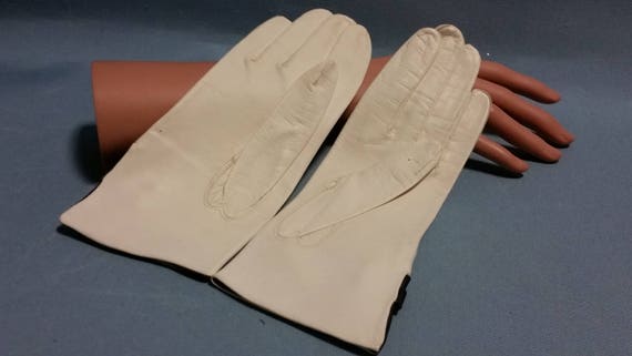 Vintage Leather Gloves, Lady Gay Gloves, Kid Size… - image 5