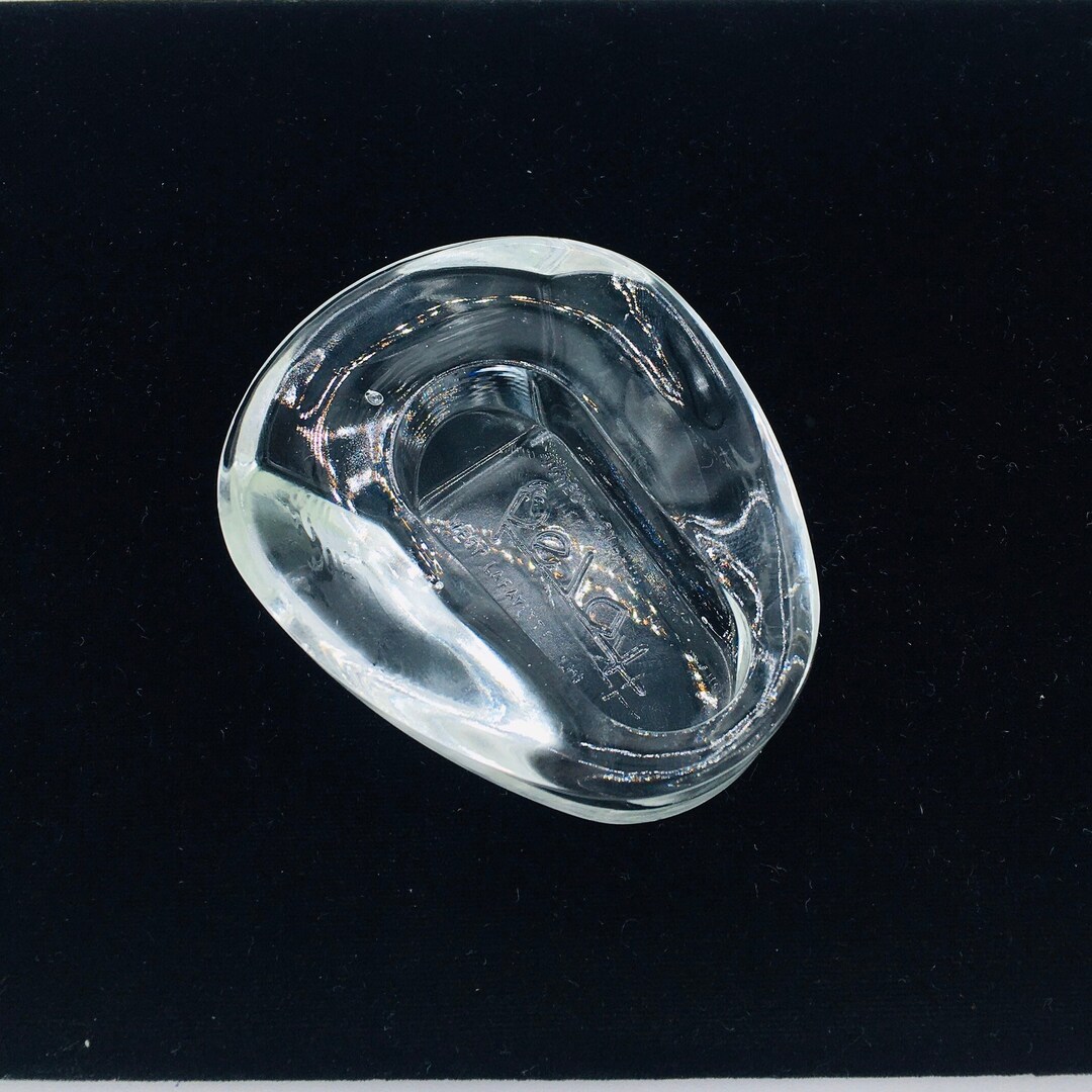 Vintage Joneszylon Relax Glass Bedpan Sample/ Ashtray Advertising Etsy