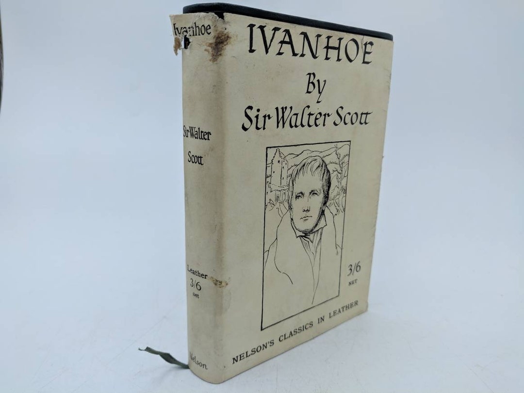 Scott　with　1920s　Ivanhoe　leather　by　Walter　Sir　dustjacket　Etsy　日本