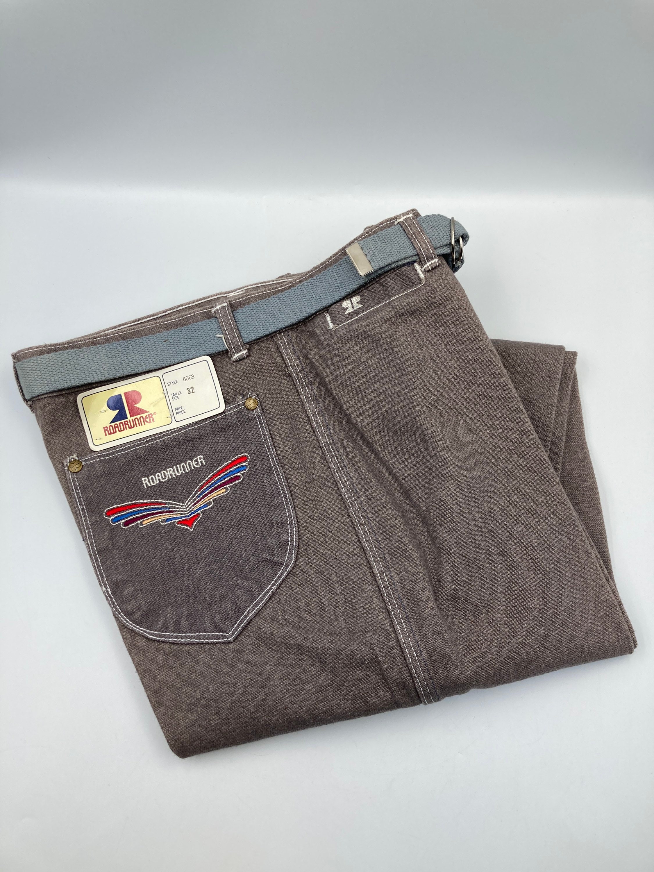 Vintage New Old Stock ROADRUNNER Jeans Size 32 Style 6063