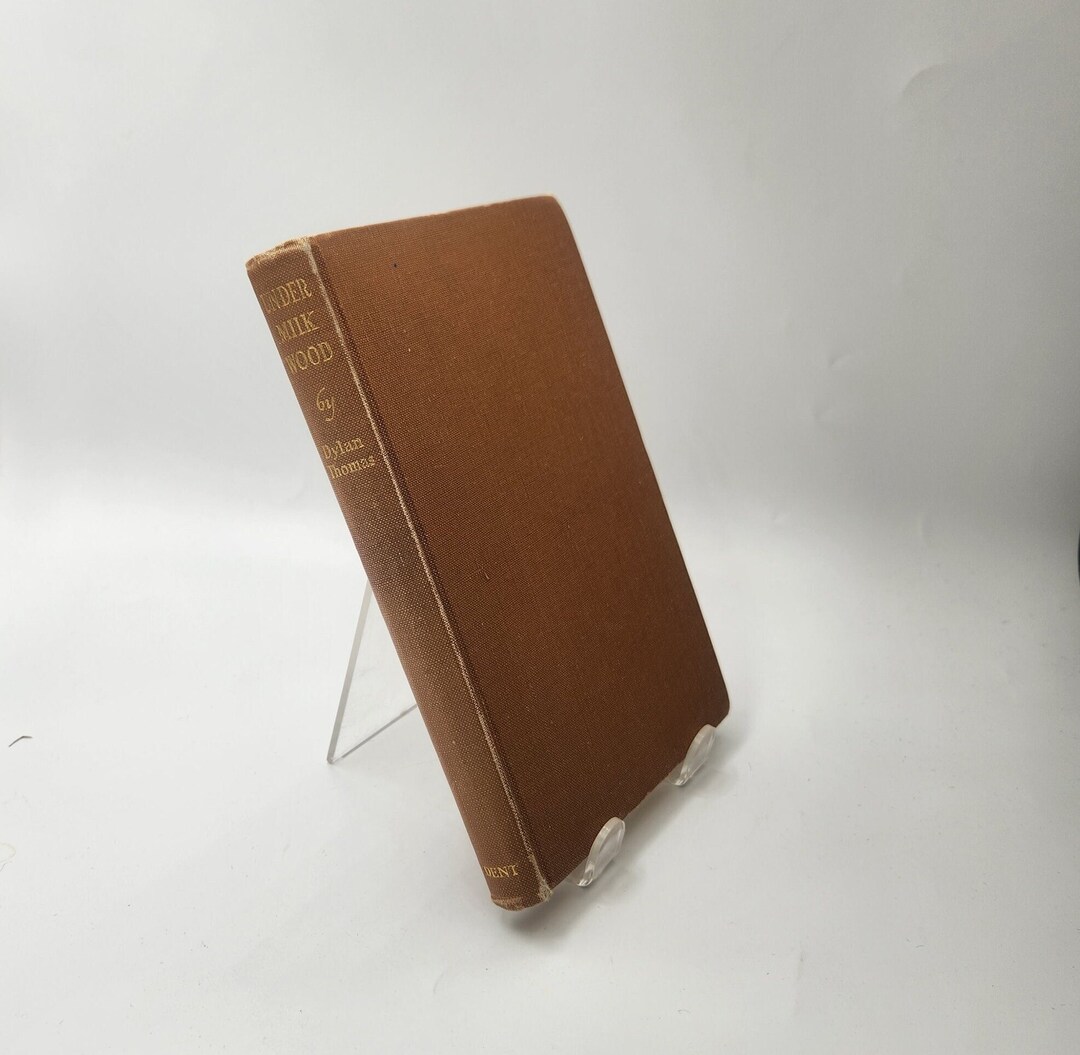 Vintage Book: Under Milk Wood by Dylan Thomas Circa 1954, Dent & Sons ...
