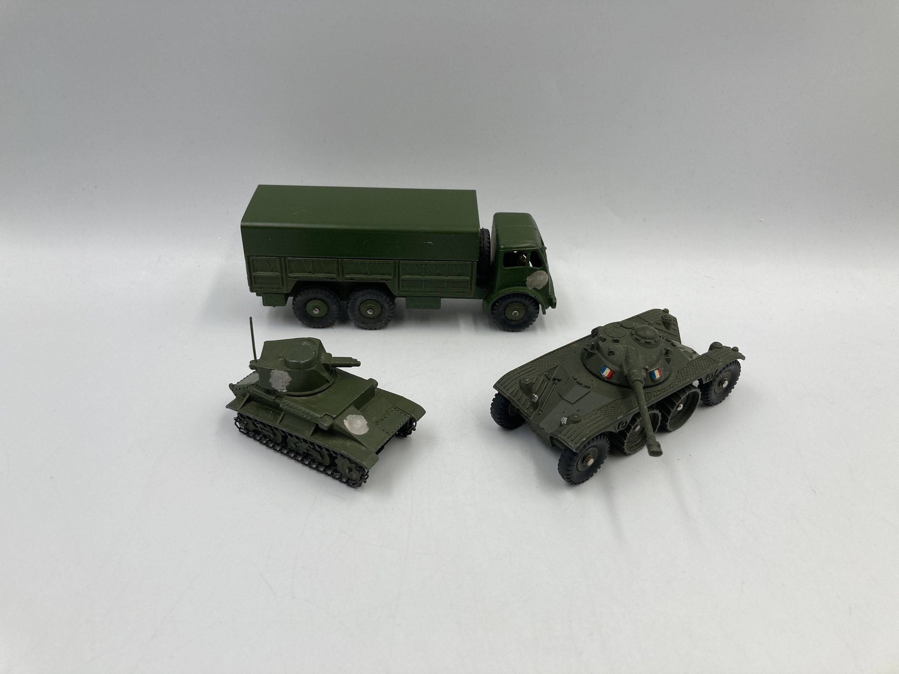 Vintage Dinky Toys Bundle - 622 10 Ton Army Truck, E.B.R.