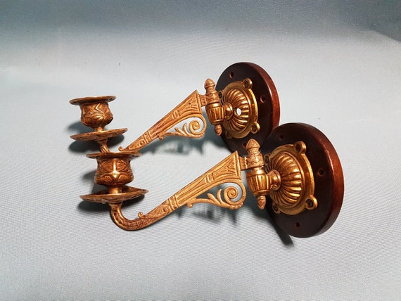 Candelabro De Pared Antiguo