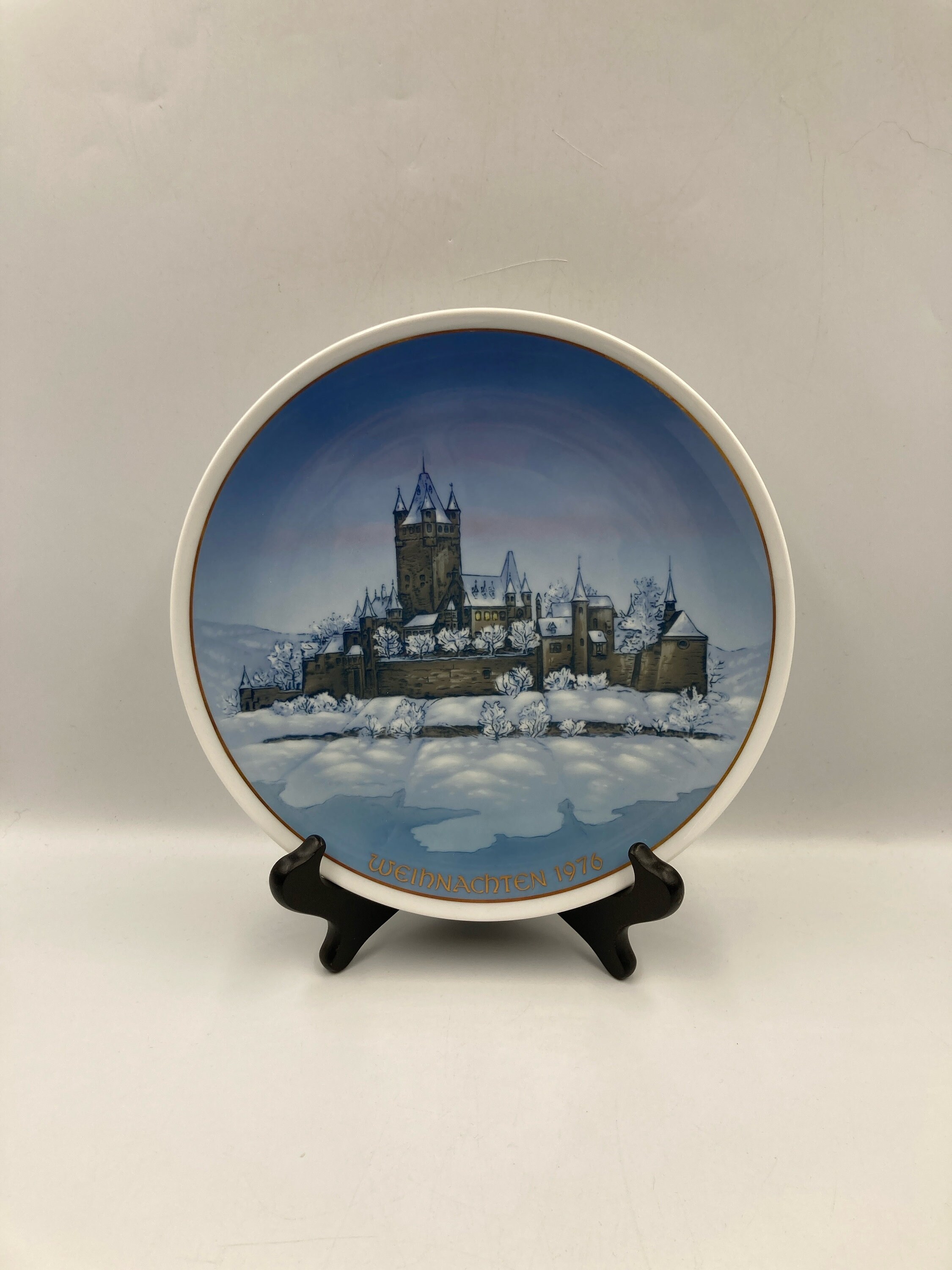 1976年ローゼンタールクリスマスプレートとボックス - Etsy 日本