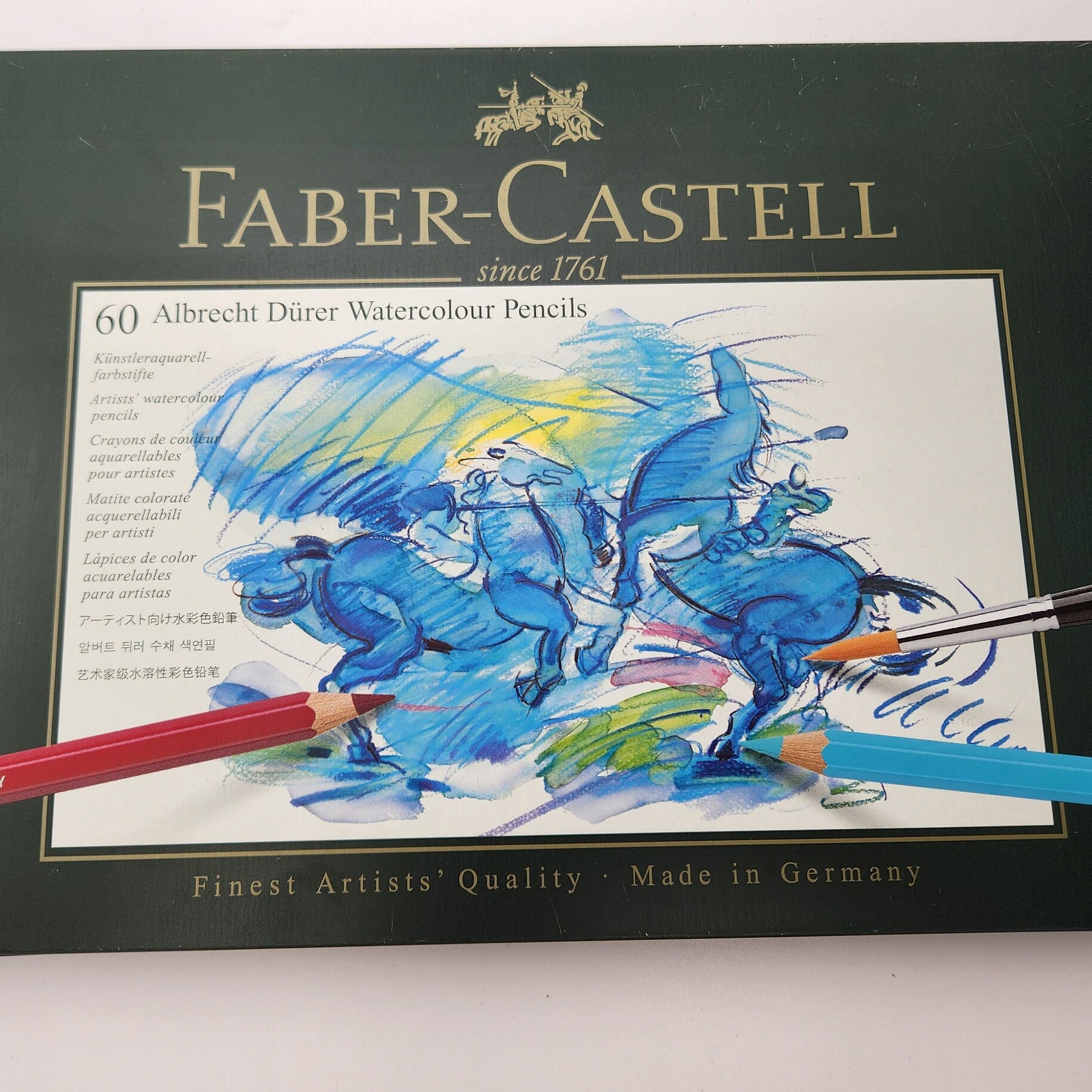 FABER-CASTELL Crayons de couleur Special Edition (Multicolore, 60