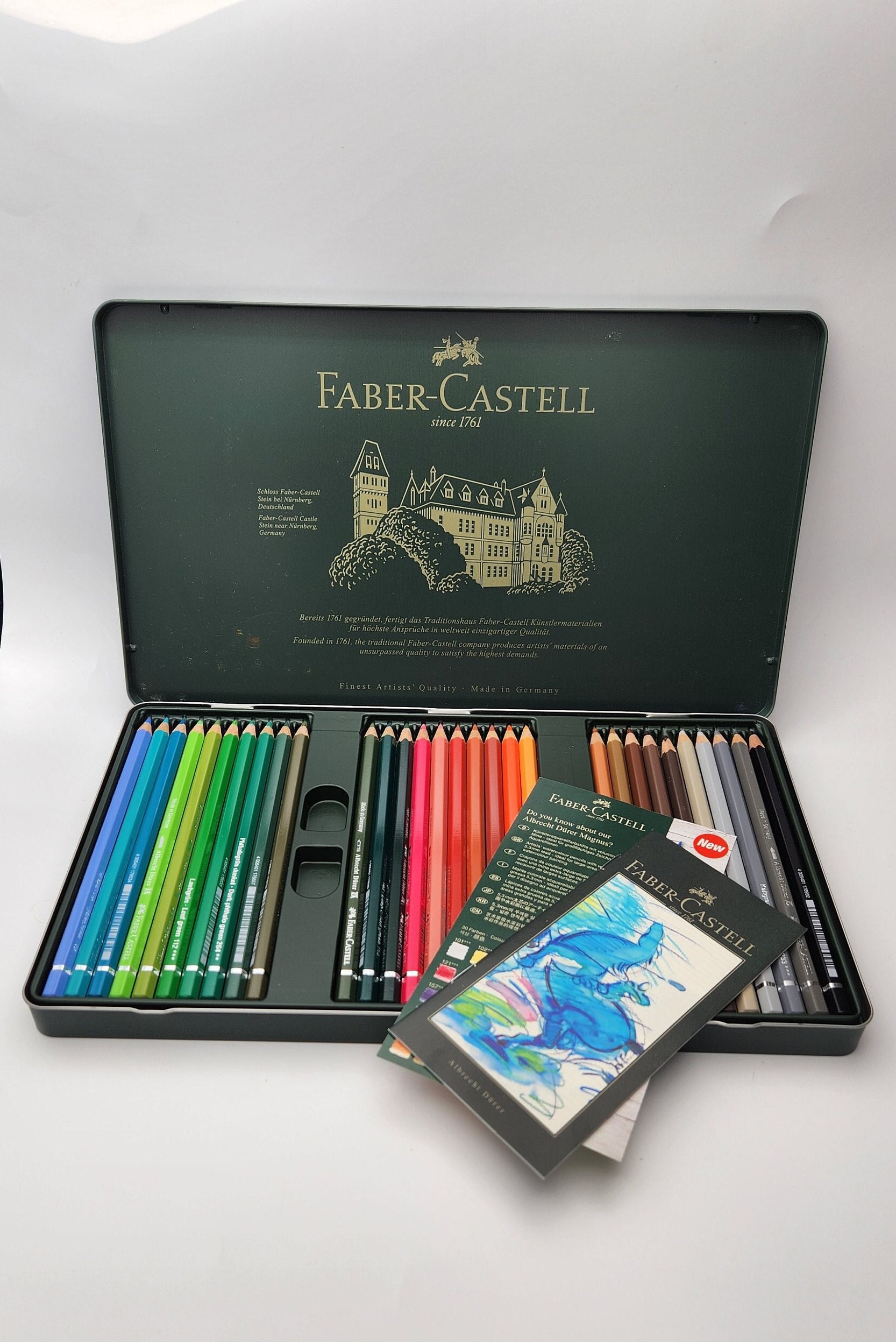 Faber Castell : Albrecht Durer Watercolour Pencils : Metal Tin Set