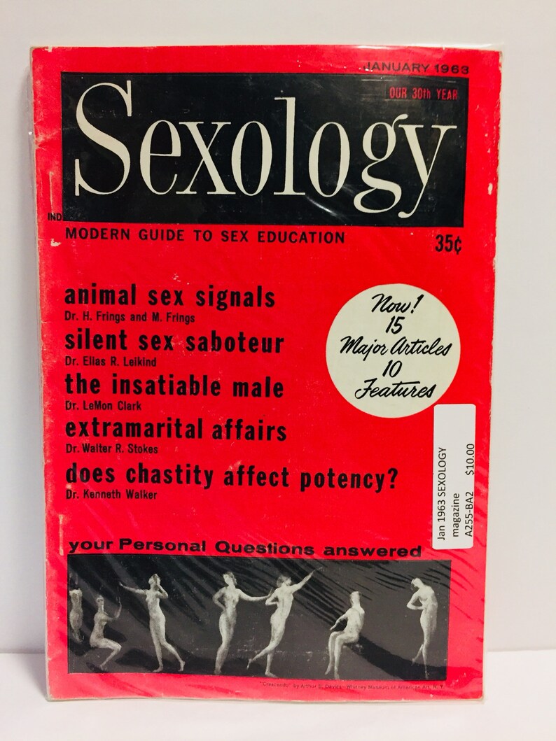 Vintage Sexology Magazine Sex Education Magazines Sex Etsy