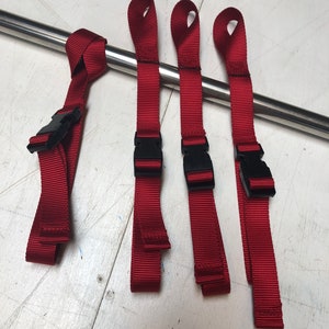 Set of 4 Line Hanger, Rope Hanger, Cord Hanger, Organizer with Preformed Top Loop