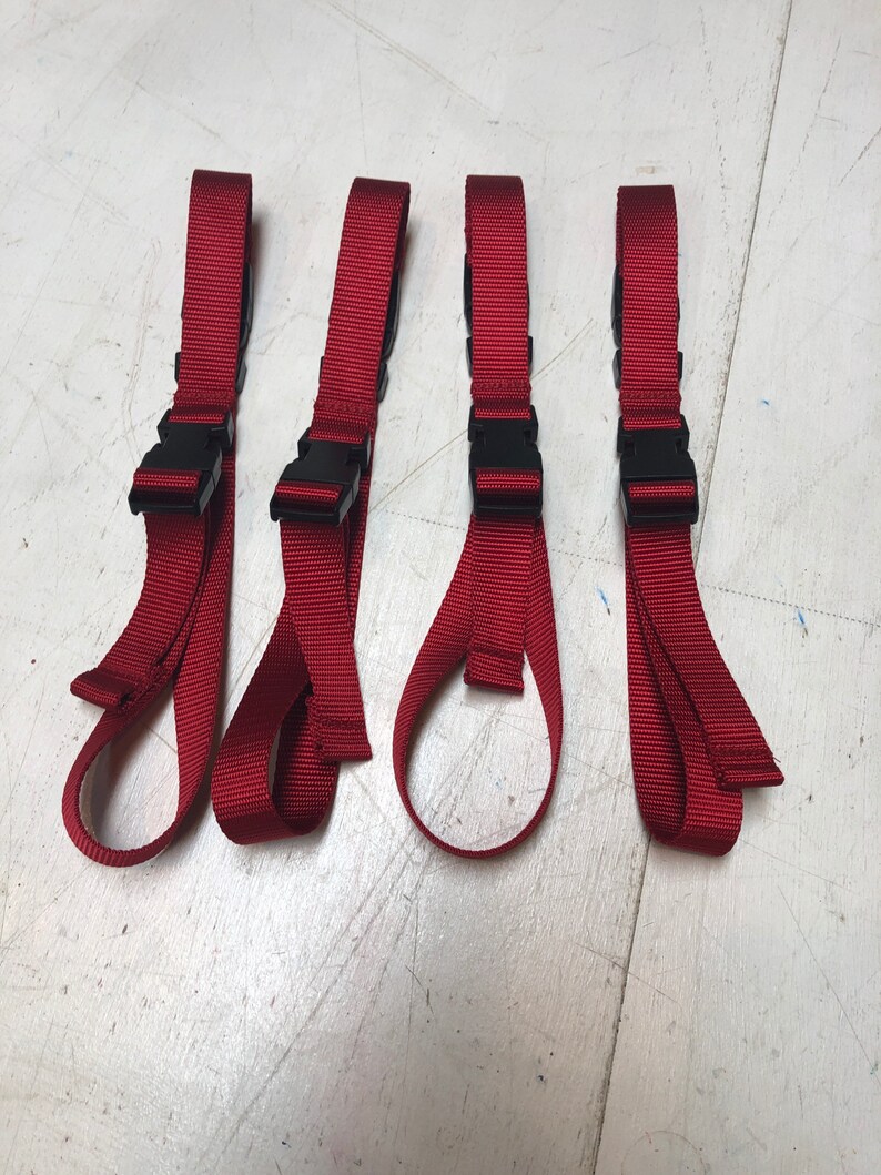 Set of 4 Line Hanger, Rope Hanger, Cord Hanger, Organzer, Dock Line, Mooring Line Strap Etsy