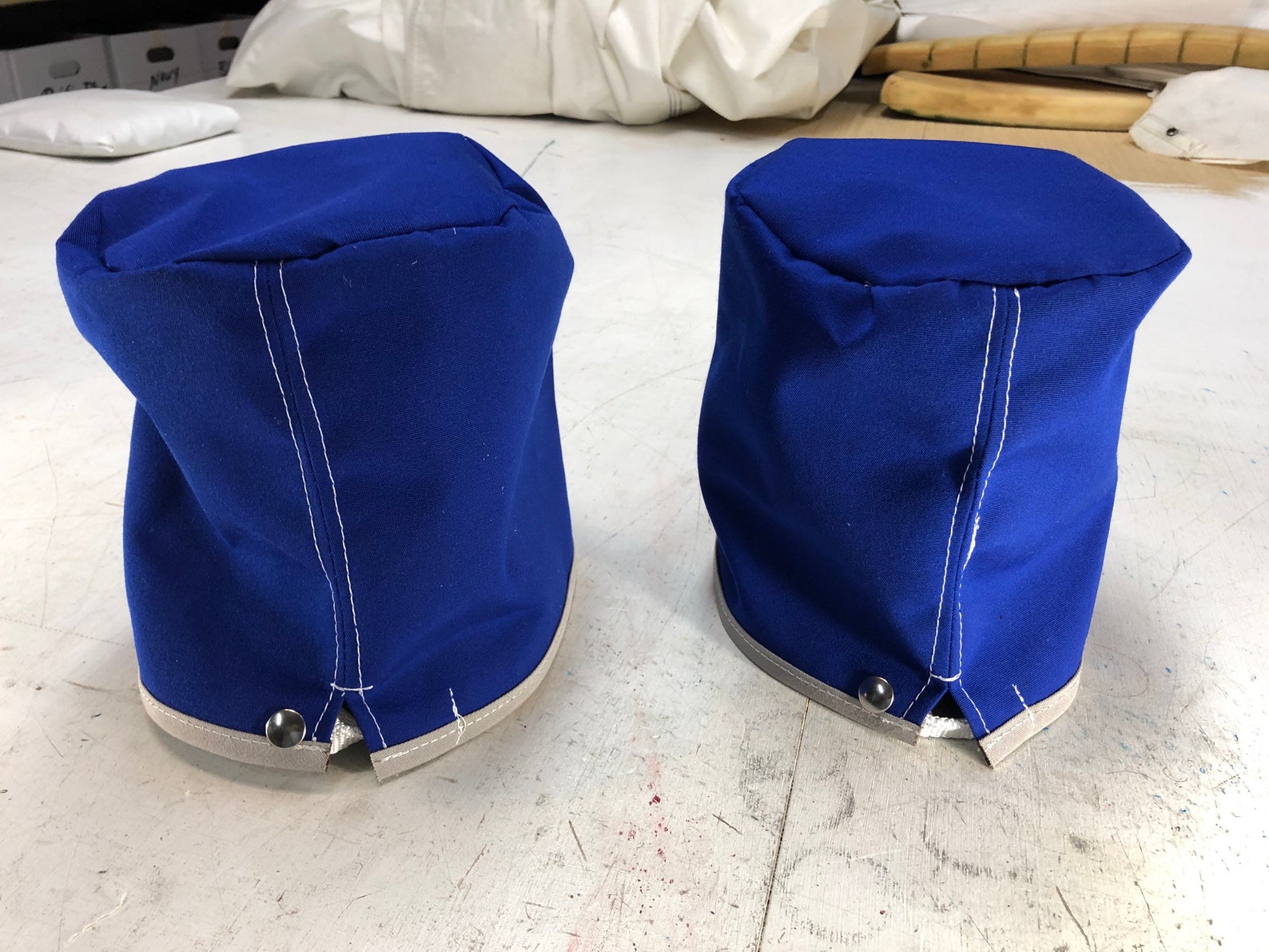 Winch Cover Pacific Blue Sunbrella 5 X 5 Etsy