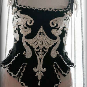Black Overbust Corset
