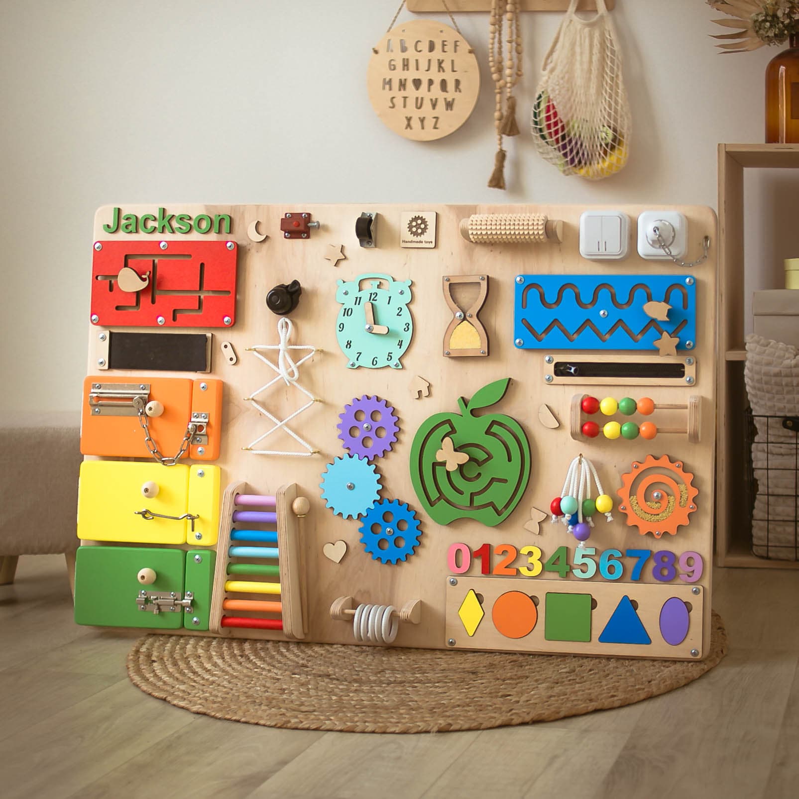 Learning & School Best Gift for Your Baby Busy Board 1 year old ...