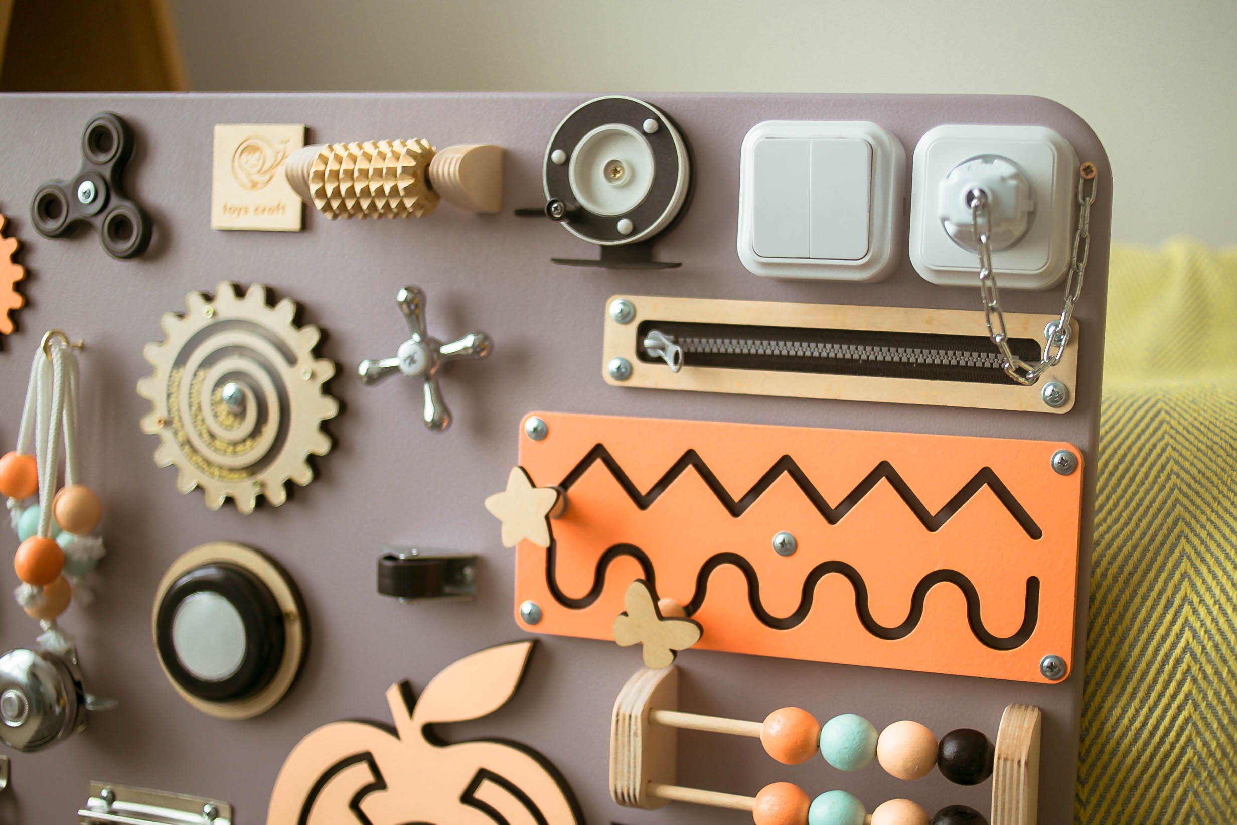 Montessori busy board Busy board toddler Educational toys 1st Etsy