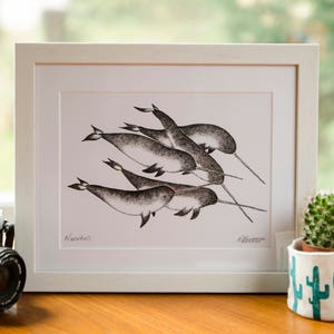 Narwhal Print