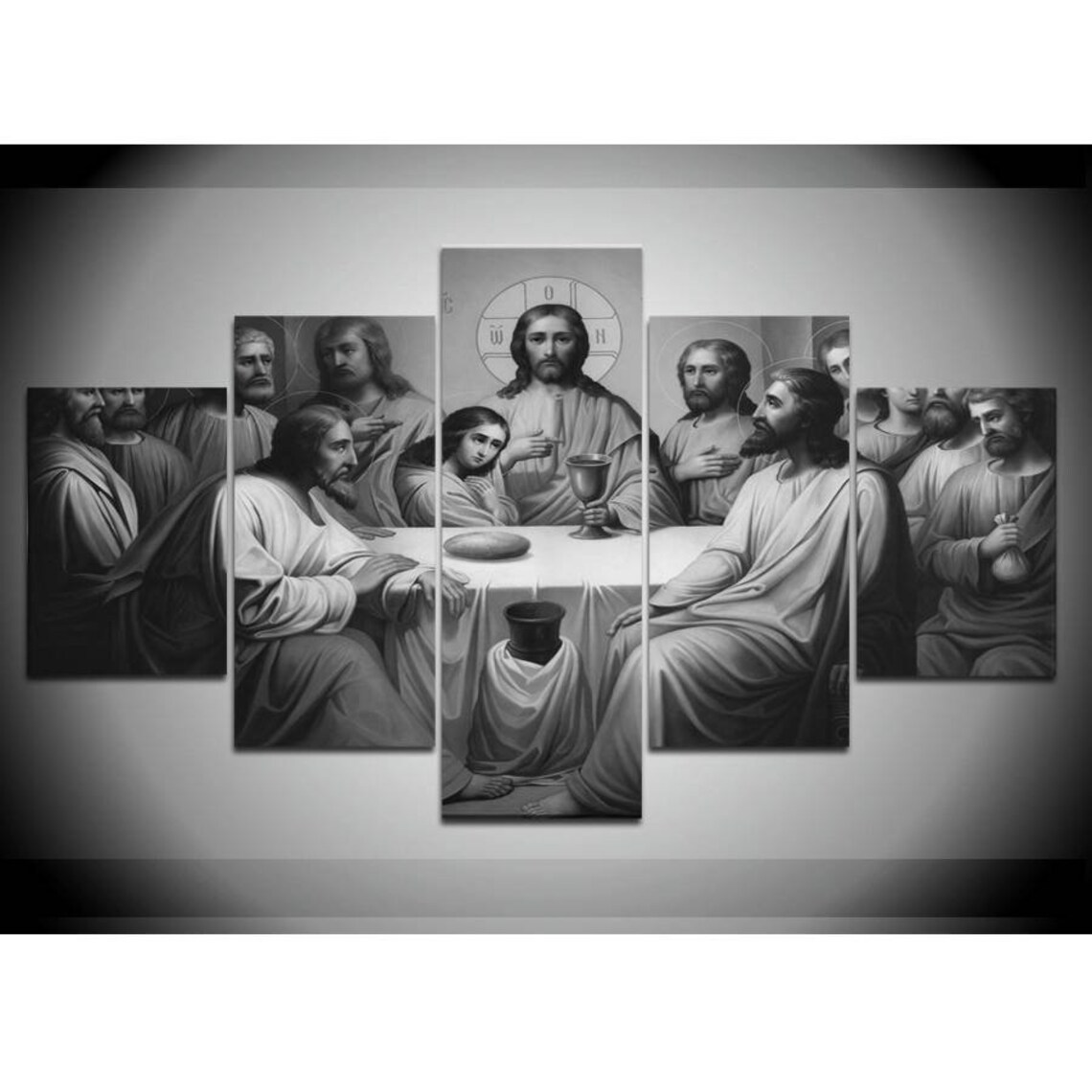 Large Last Supper Wall Decor Last Supper Wall Art Last Etsy