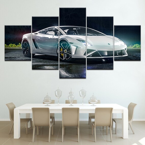 Lamborghini Wall Art Lamborghini Wall Decor Lamborghini Etsy