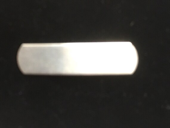 Vintage Sterling Silver Barrette, Hair Clip, circa
