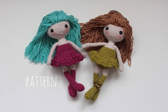 etsy crochet doll pattern