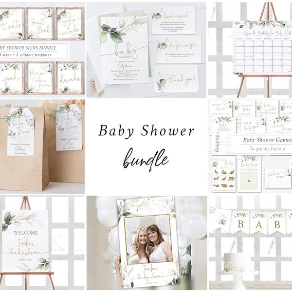 Baby Shower Kit Etsy