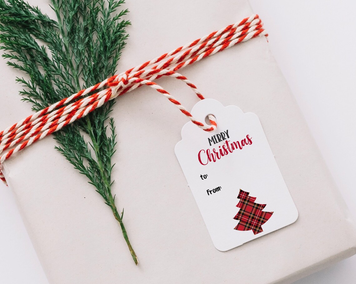 Christmas Gift Tags Printable Gift Tags Christmas Label - Etsy UK