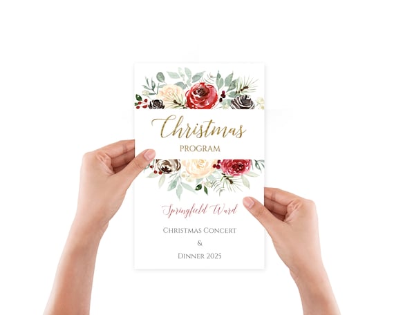 Mormon Tabernacle Choir performing at a Christmas concert in 2025