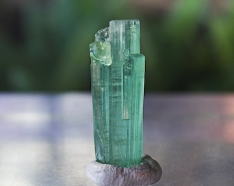Green Tourmaline Cluster From Paprok Afghanistan, Green Tourmaline Raw , Tourmaline Specimen , Green Tourmaline Gemstone