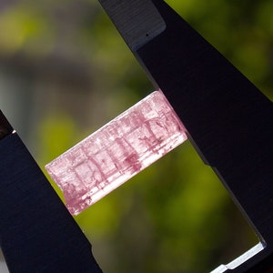 Beautiful Pink Tourmaline Crystal  from Afghanistan, 8.5ct Pink Tourmaline Raw Stone,  Natural Pink Tourmailne Stone, Tourmaline Pencil