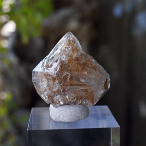 Elestial Fenster Quartz with Clay Inclusion | Skeletal Quartz | Record Keeper Crystal