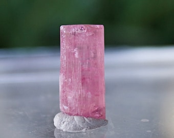 Beautiful Pink Tourmaline Crystal from Afghanistan, Pink Tourmaline Raw, Terminated Tourmaline Crystal, Pink Raw Gemstone