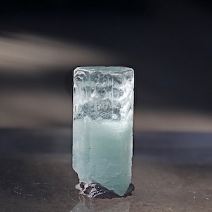 Ice Blue Aquamarine Crystal From Pakistan , Terminated Aquamarine, Raw Aquamarine, 17.5ct Aquamarine Specimen