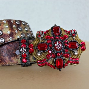 Fleur De Lis Belt Stud - Etsy display picture 1