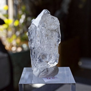 Glassy Elestial Lightkeeper Quartz Crystal, Record Keeper Fenster Quartz, Skeletal Quartz