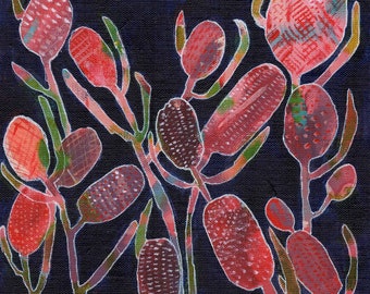 Blue Banksias Study 6