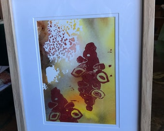 Banksia print no 2 (framed)